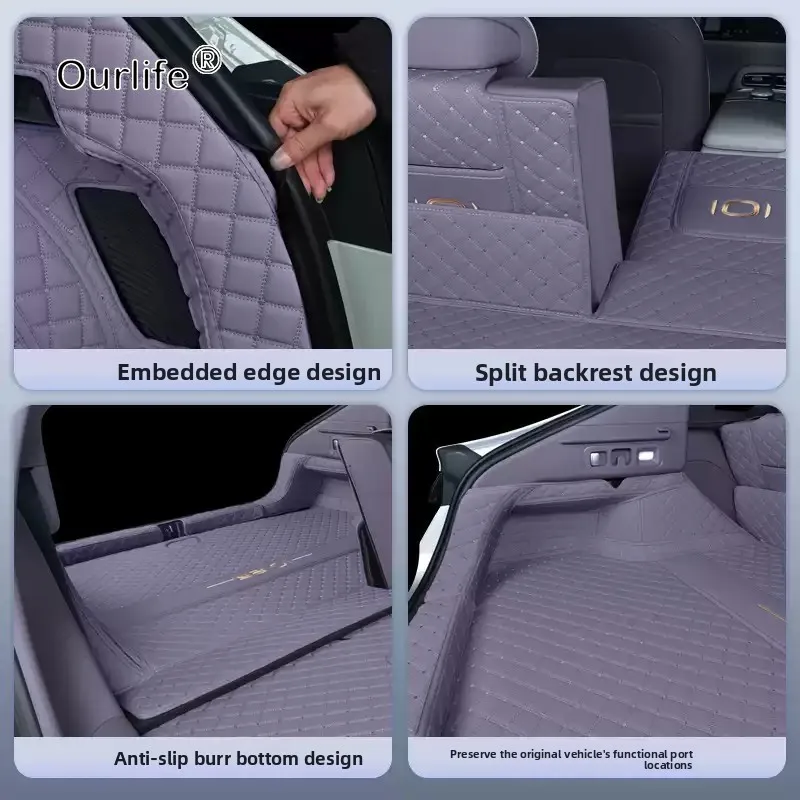 For Changan Qiyuan NEVO A06 2026 2027 Car Boot Mat Rear Trunk Liner Cargo Leather Floor Carpet Tray Protector Accessories Mats