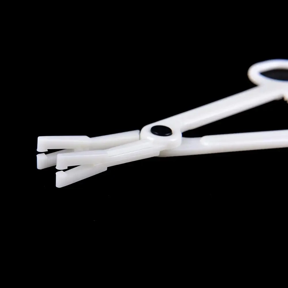 50/25/15/5/1pcs Piercing Clamps Sterile Triangular Puncture Clamp Disposable Ear Nose Tongue Belly Piercing Plier Forceps Clamps