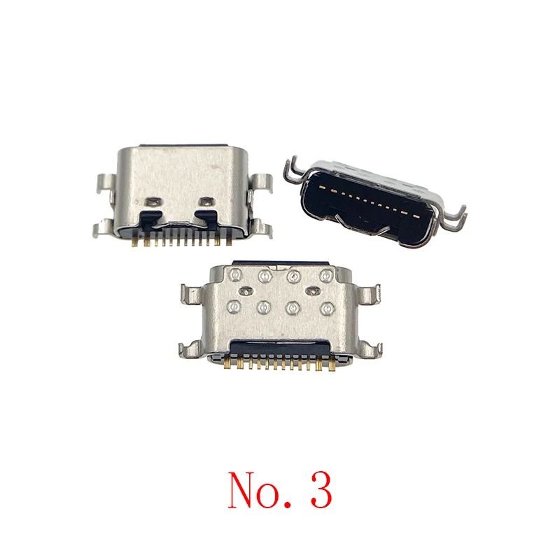 10Pcs Type C USB Charger Charging Jack Port Plug Dock Connector Contact For Lenovo S5 K520 Tablet X705 TB-X605F X605L X605 X605M