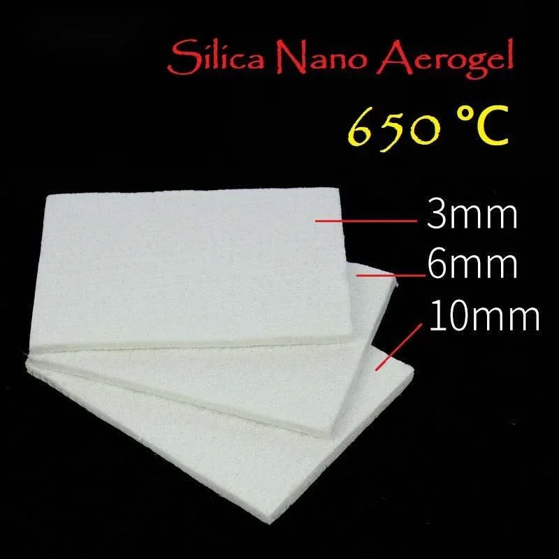 3mm 6mm 10mm 20mm Thickness Ultra-thin Insulating Aerogel Felt Silica Nano Aerogel Suitable For High Temperature Pipeline