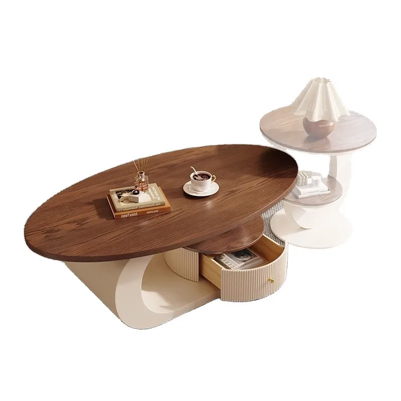 LMM French retro home living room small apartment high-end tea table
