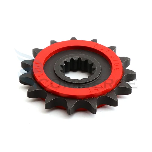 Imagen 2 del producto Piñón silencioso de 14/15T para motocicleta, piñón de 14/15 dientes para Benelli TRK 502 502C BJ300 TNT300 BN302 BJ500 BJ600 TNT600