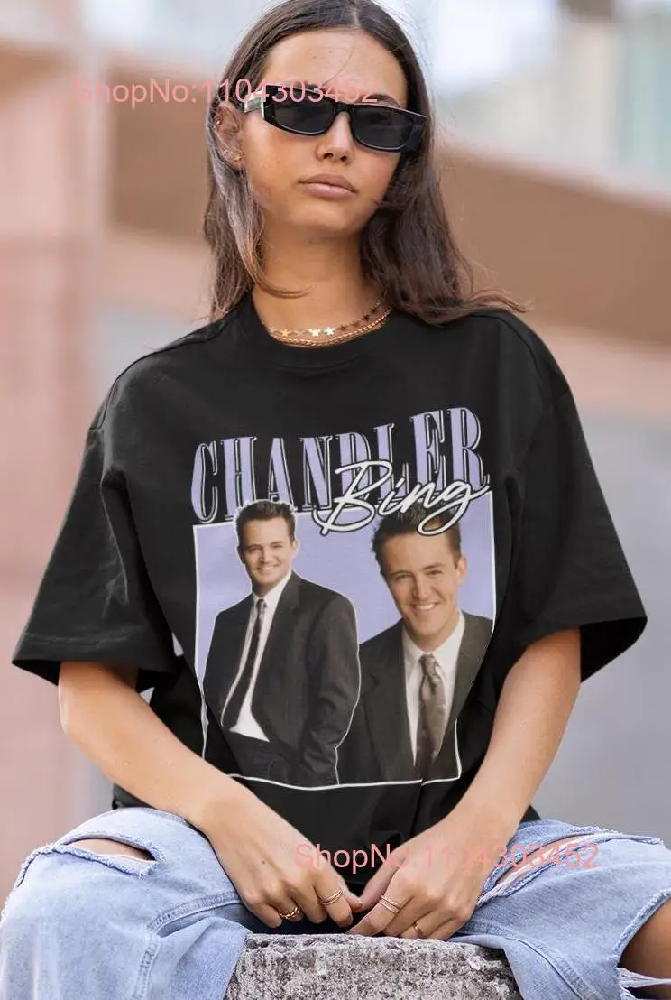 Chandler Bing F R I E N D S 90 Vintage T Shirt long or short sleeves