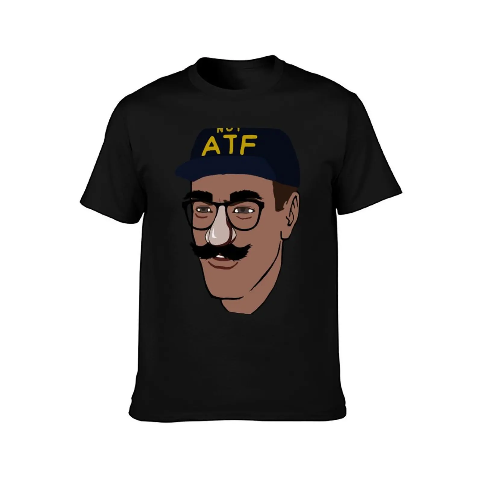 Not ATF Guy - Meme Firearms Undercover NFA Gun Rights T-Shirt Summer Casual Cotton Tee Oversized Streetwear Tops