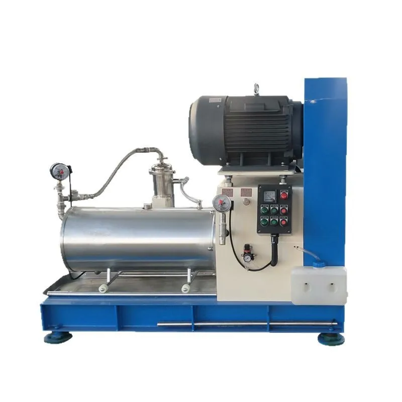

Ink, paint and pigment grinding equipment, horizontal 5-liter 100-liter stainless steel explosion-proof horizontal sand mill