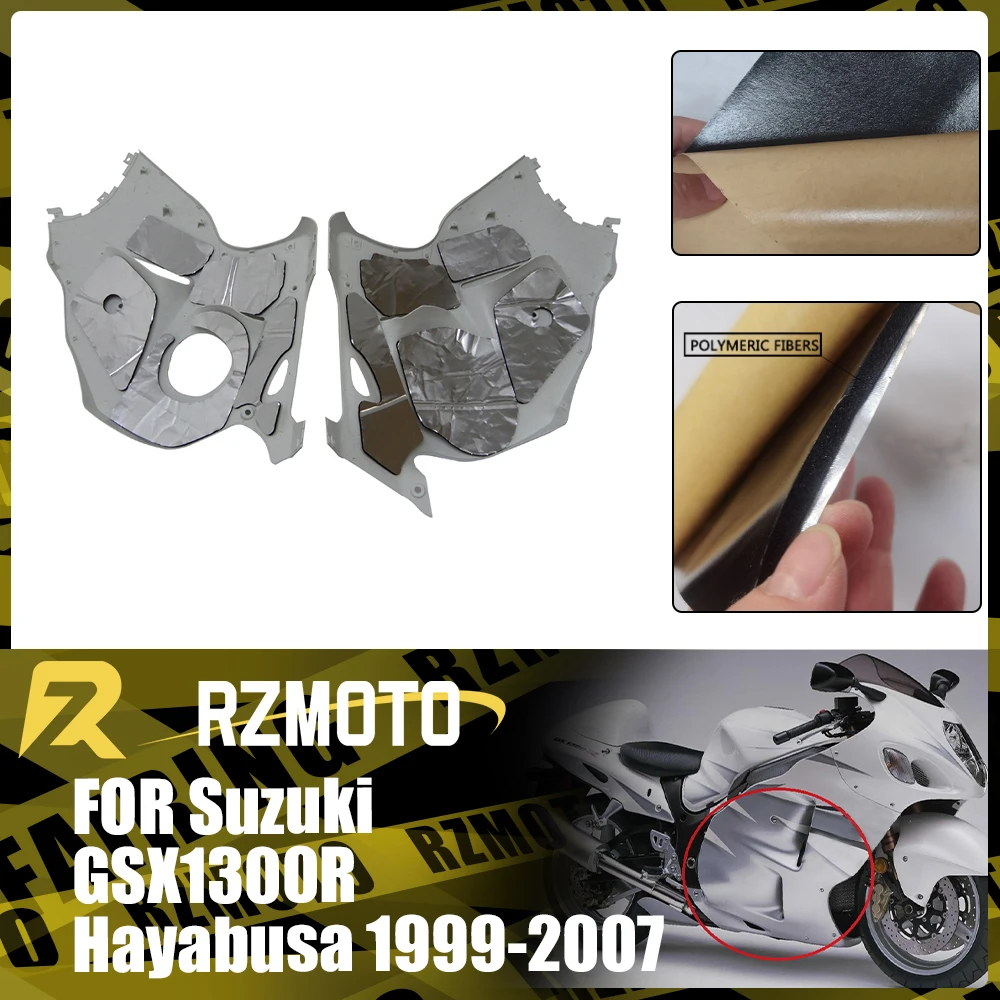 

For Suzuki GSX1300R Hayabusa 1999-2007 Motorcycle Protective Heat-Insulating Film ABS Fairing Professional Heat Shield