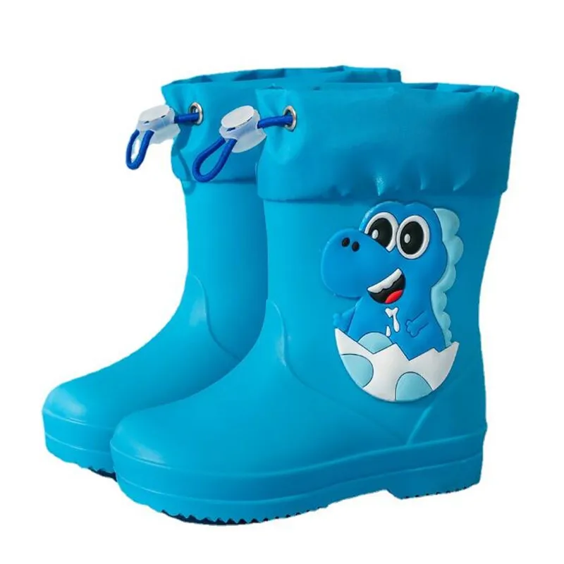 Bottes de pluie imperméables pour enfants, botte d'eau pour garçons et filles, botte de dessin animé pour enfants, mode