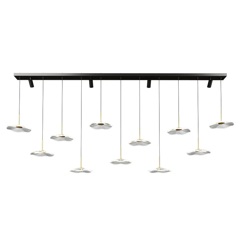 

Restaurant chandelier Modern minimalist LED office front desk light