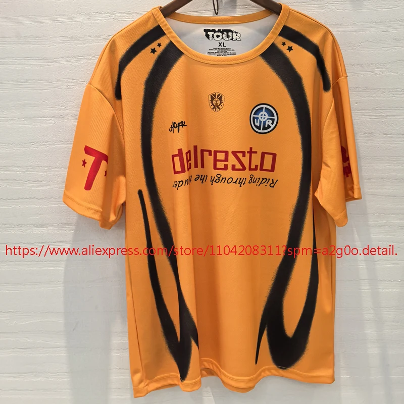 High-quality Multiple Sports Jerseys Cactus Jack Short-sleeved Trendy Mesh Breathable Round-neck T-shirts UTOPIA Tops