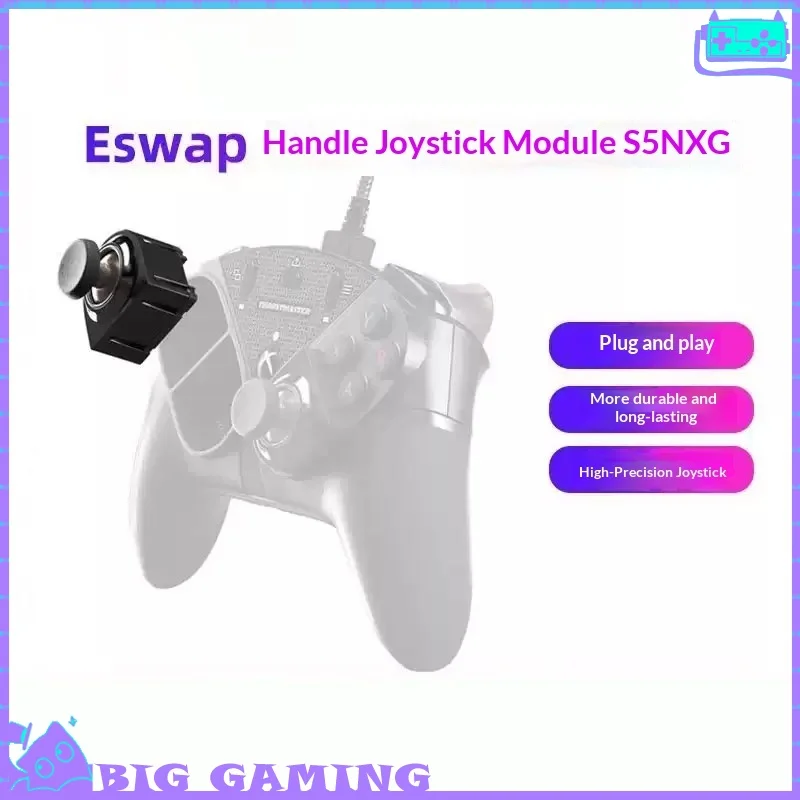 Gamepad Accessories Suitable For Thrustmaster S5 Nxg Replace Button Module High-Precision Hall Joystick For Eswap S X2 Pro Xr