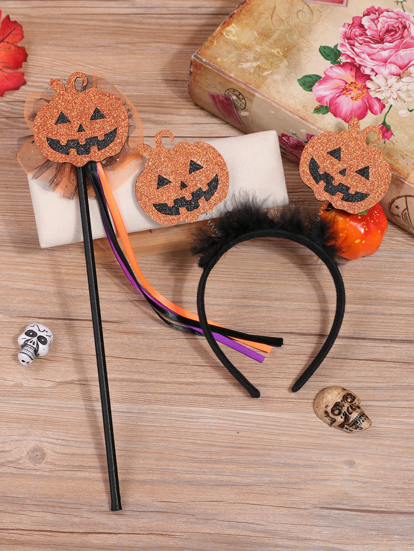 Halloween hair accessories Headband cute funny headband party adult girls and children costume show hairpin demon headband acces