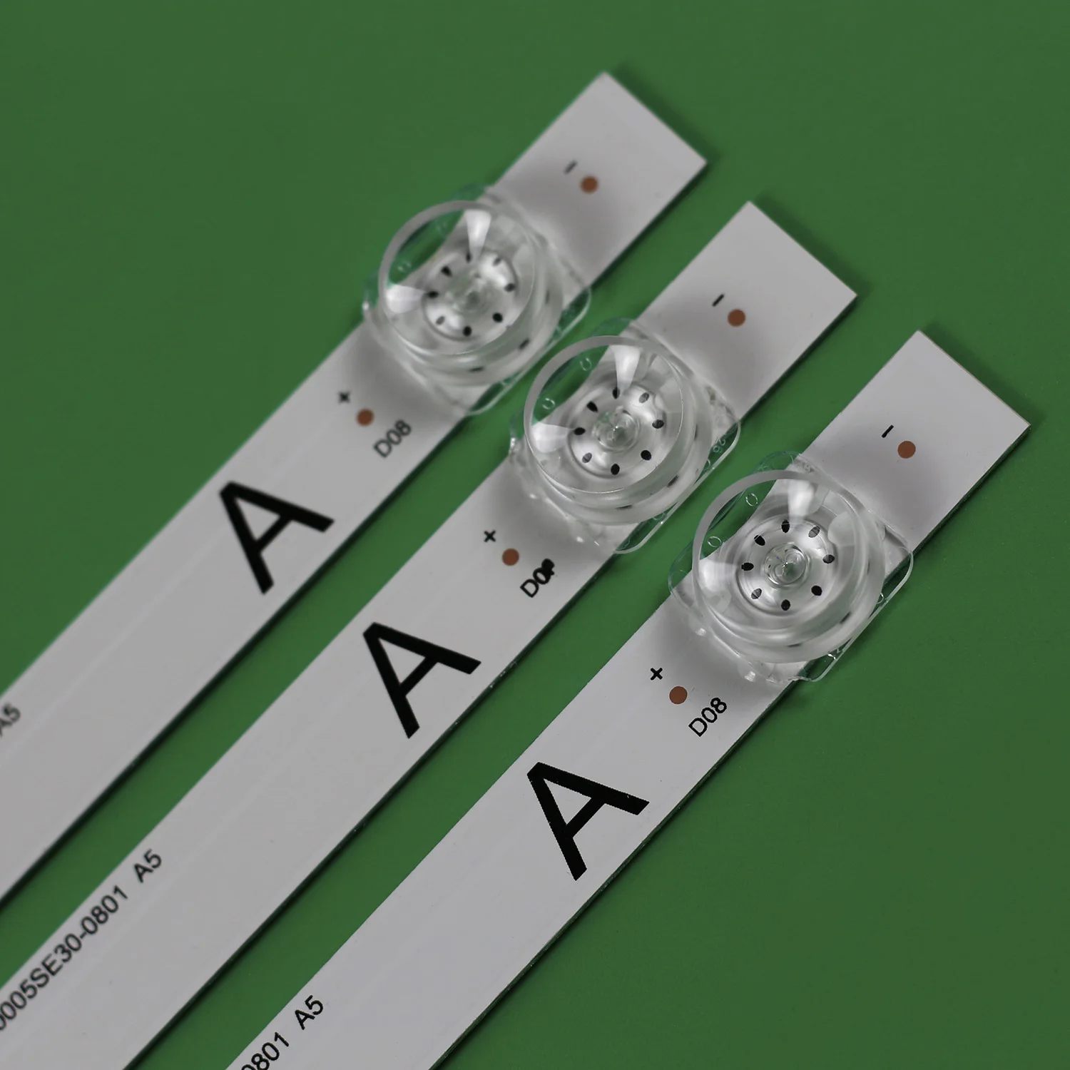 6 pçs 8led tira de luz de fundo led para xiaomi mi 4S L43M5-5ARU RF-FP430005SE30-0801 RF-FR430005SE30-0801 a5