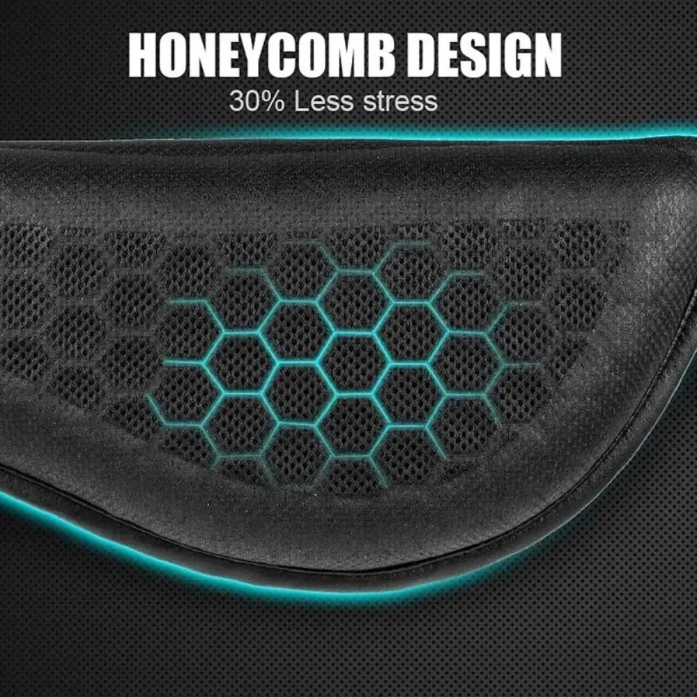Motorcycle Seat Cushion 3D Honeycomb Anti-slip Motorcycle Gel Seat Cushion Moto Pressure Relief Ride Seat Pad Moto Accessories image 3