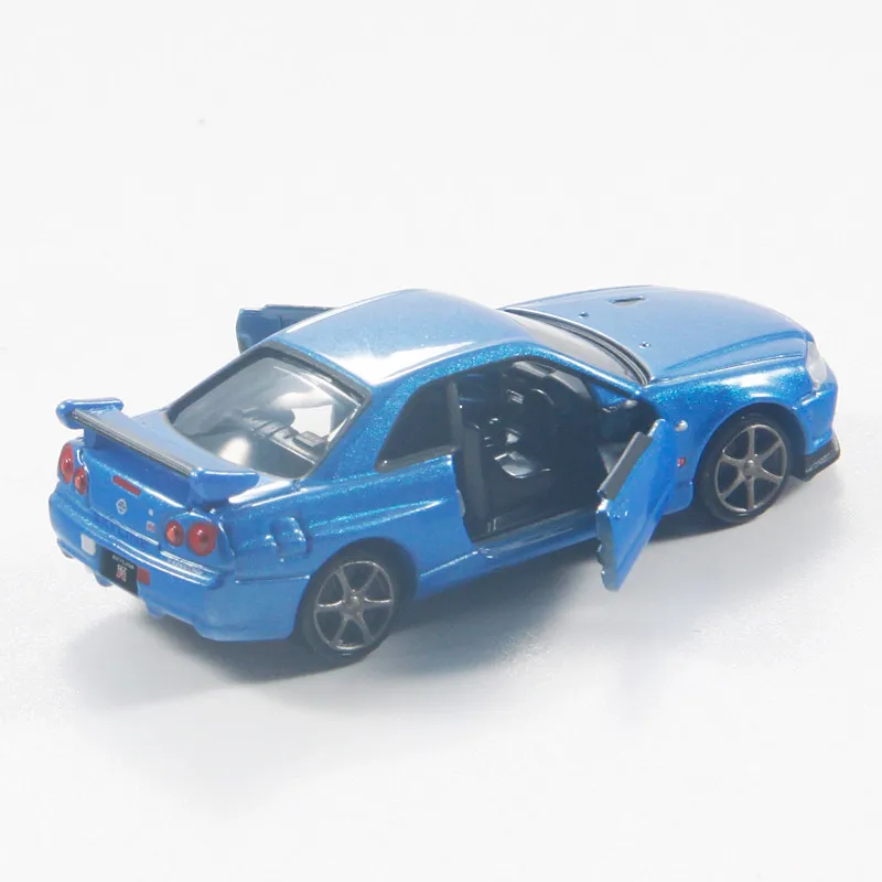 오리지널 타카라 토미 토미카 프리미엄 No.11 닛산 스카이라인 GT-R V-SPEC II 누르 1/62 다이캐스트 합금 JDM 모델카 (도어 개폐 가능)