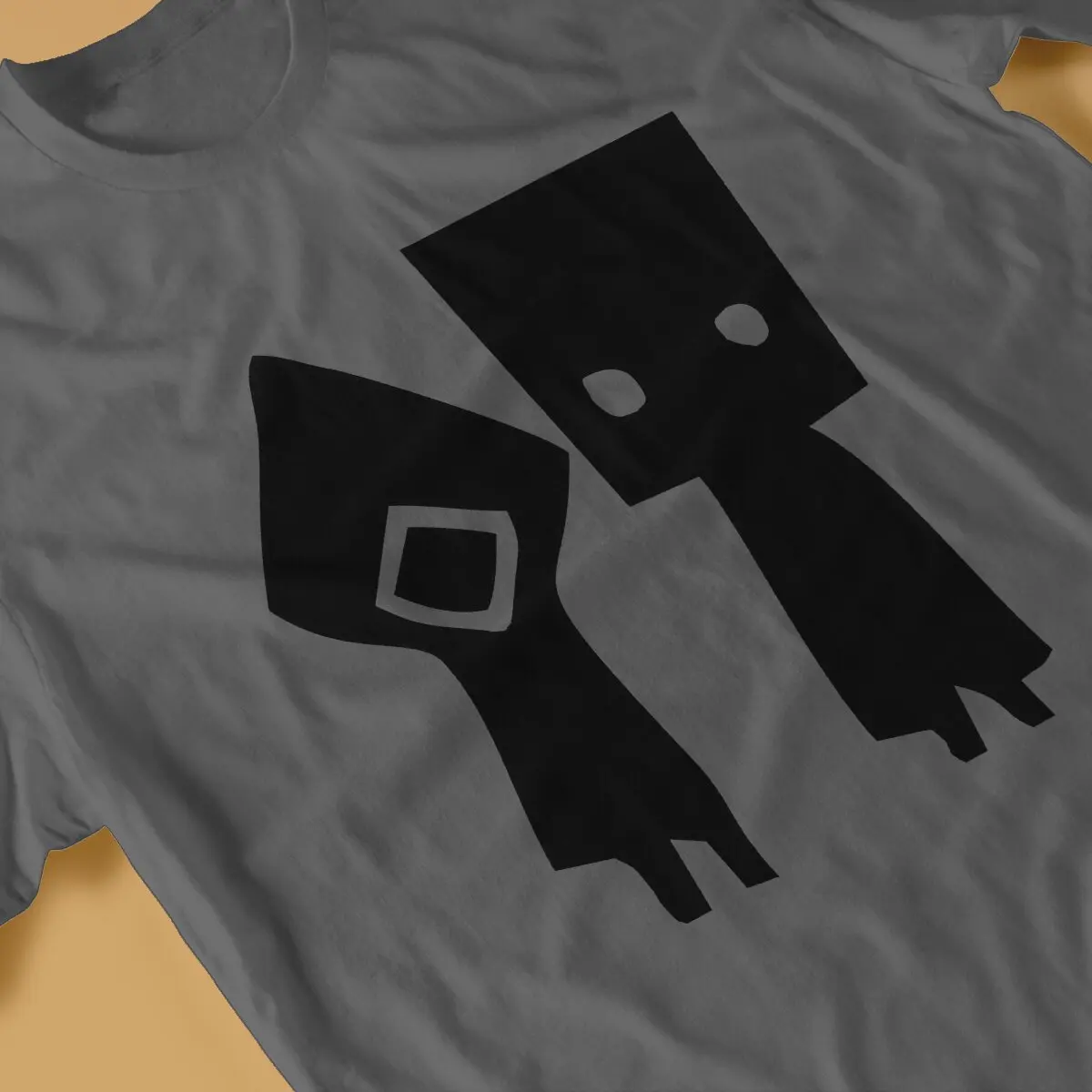 تي شيرت كلاسيك للرجال أحادي وستة ، ألعاب الكوابيس الصغيرة ، بلوزات رقبة مستديرة ، 100% قطن ، مضحك ، جودة عالية ، فكرة هدية