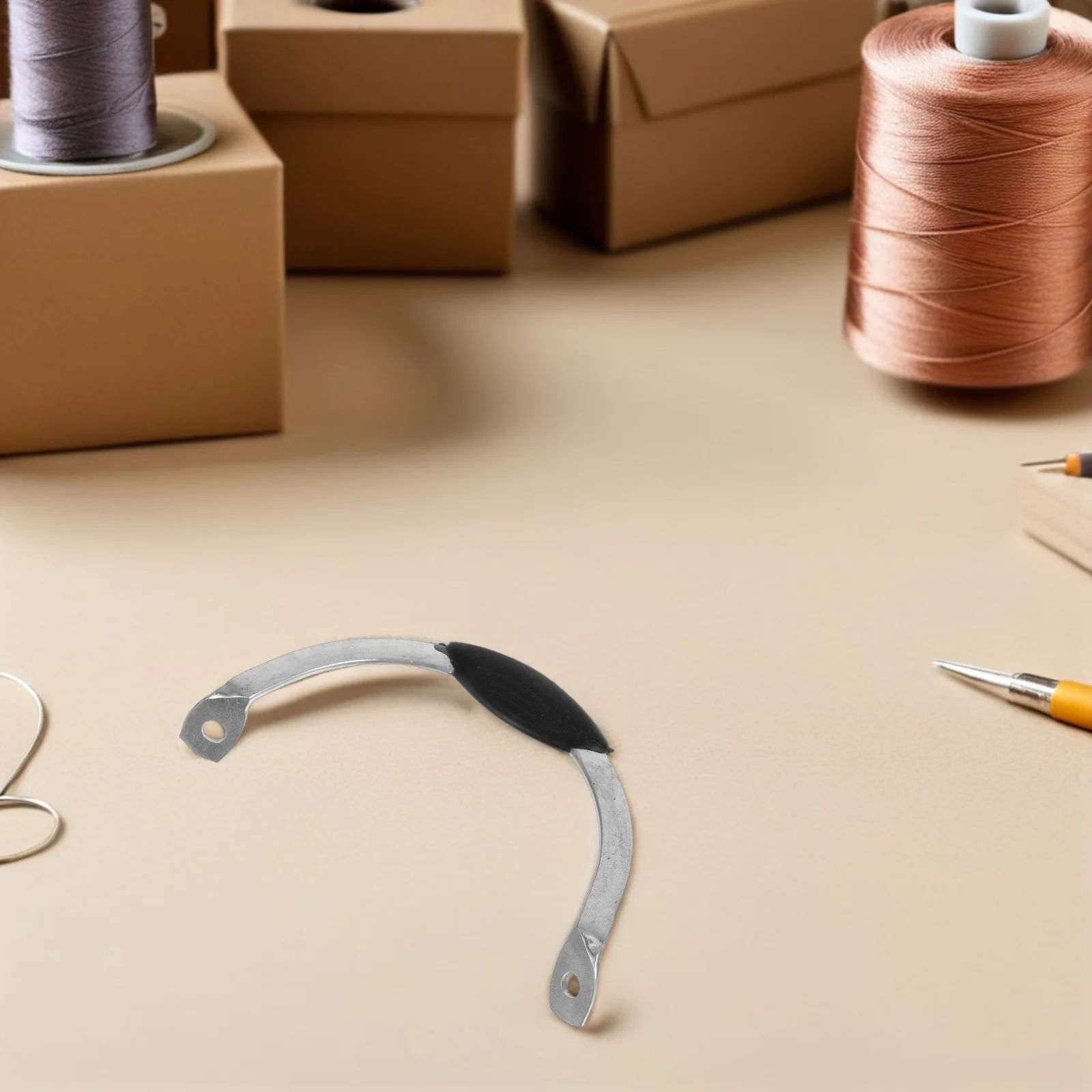 

10Pcs Pot Side Handles Stainless Steel Plastic Replacement Pan Grips Safe Heat Resistant Universal Fit for Frying Steamer Soup