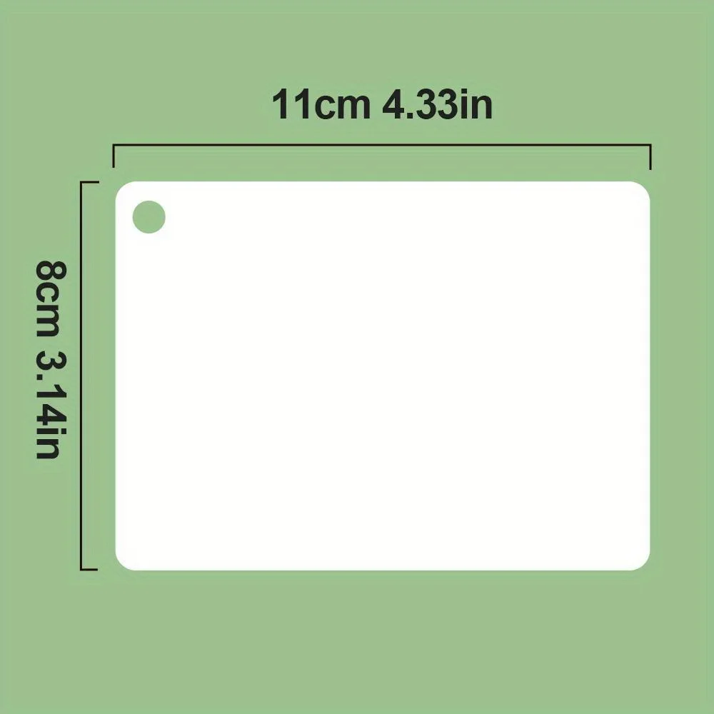 Laminated Erasable Flash Cards 20-Pack Whiteboard Index Double-Sided Dry Erase Resusable Cards for Teachers Paper Material