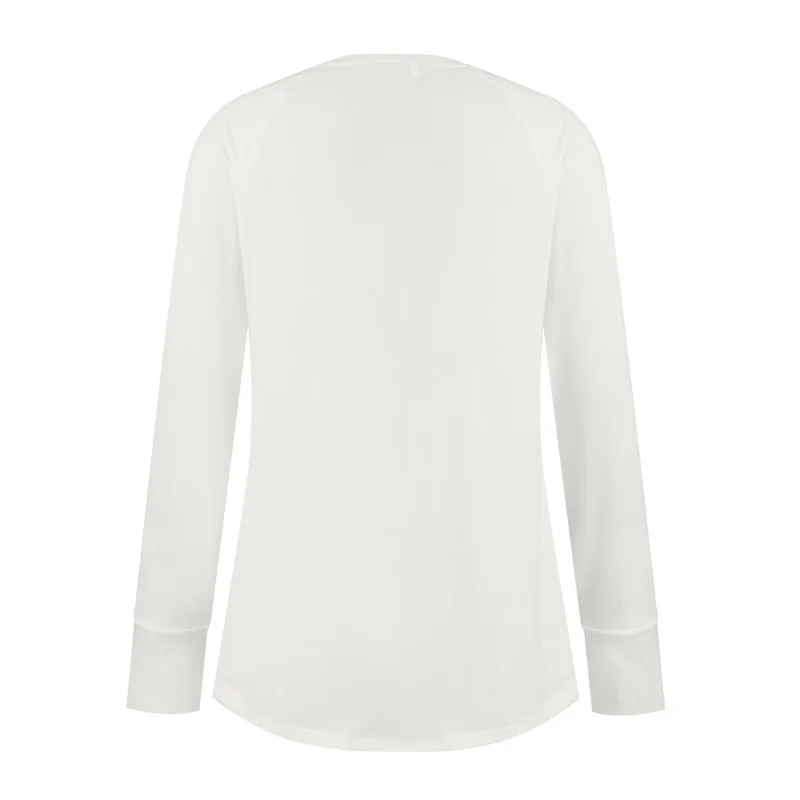 

CGS-Womens Trendy Fall Tops Oversized Long Sleeve Thumb Holes Shirts Casual Crewneck Loose Fit Fashion Clothes