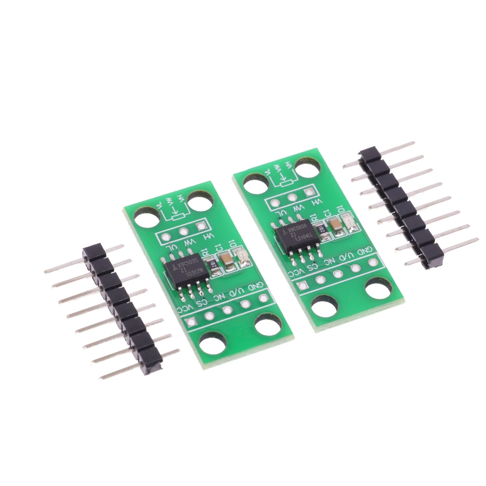 10K 50K Adjustable 100th order Digital Potentiometer Board Module DC3V-5V For Arduino X9C103S X9C503S