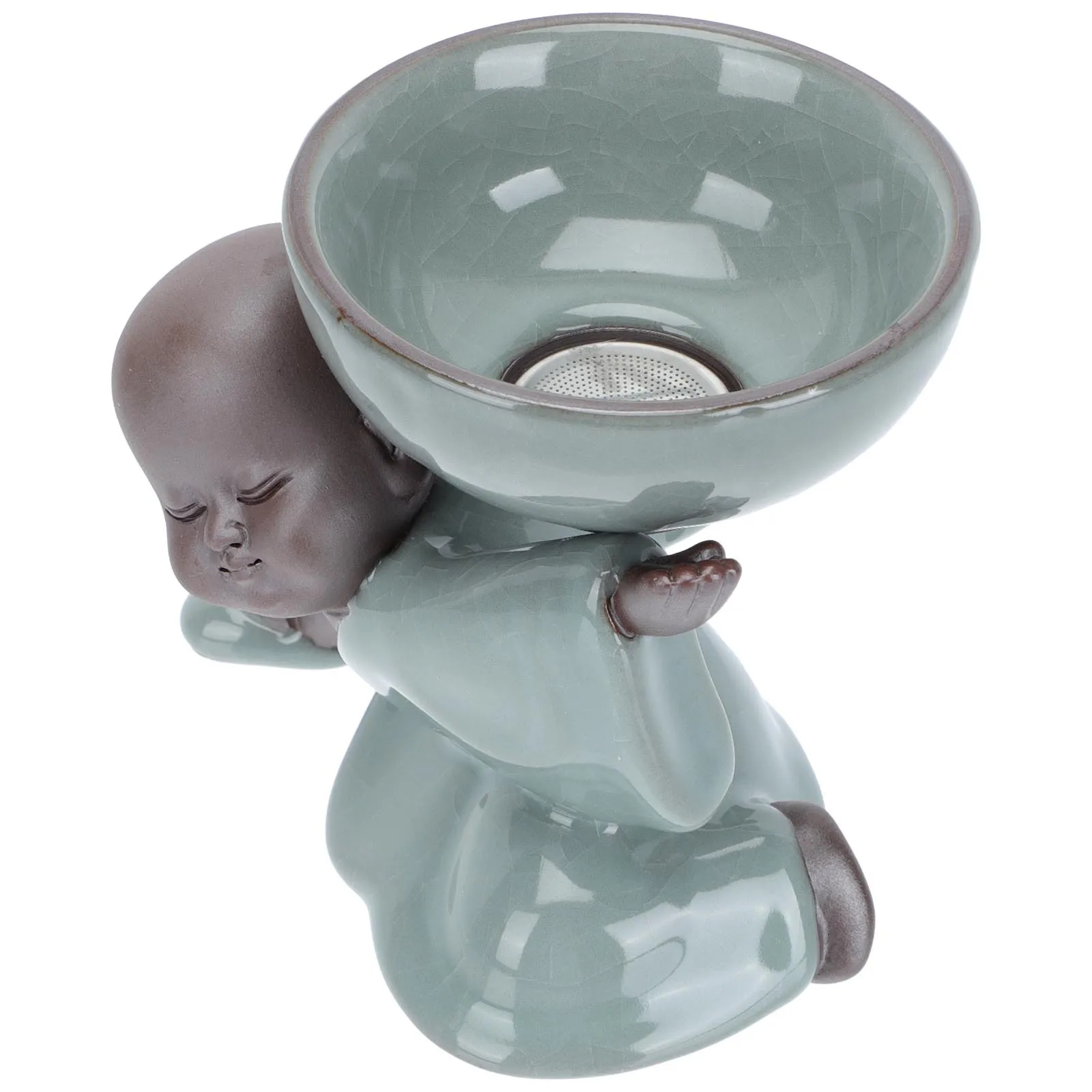 

Tea Filter Porcelain Ceramic Sieve Strainer Accessories Creative Ceremony Decoration