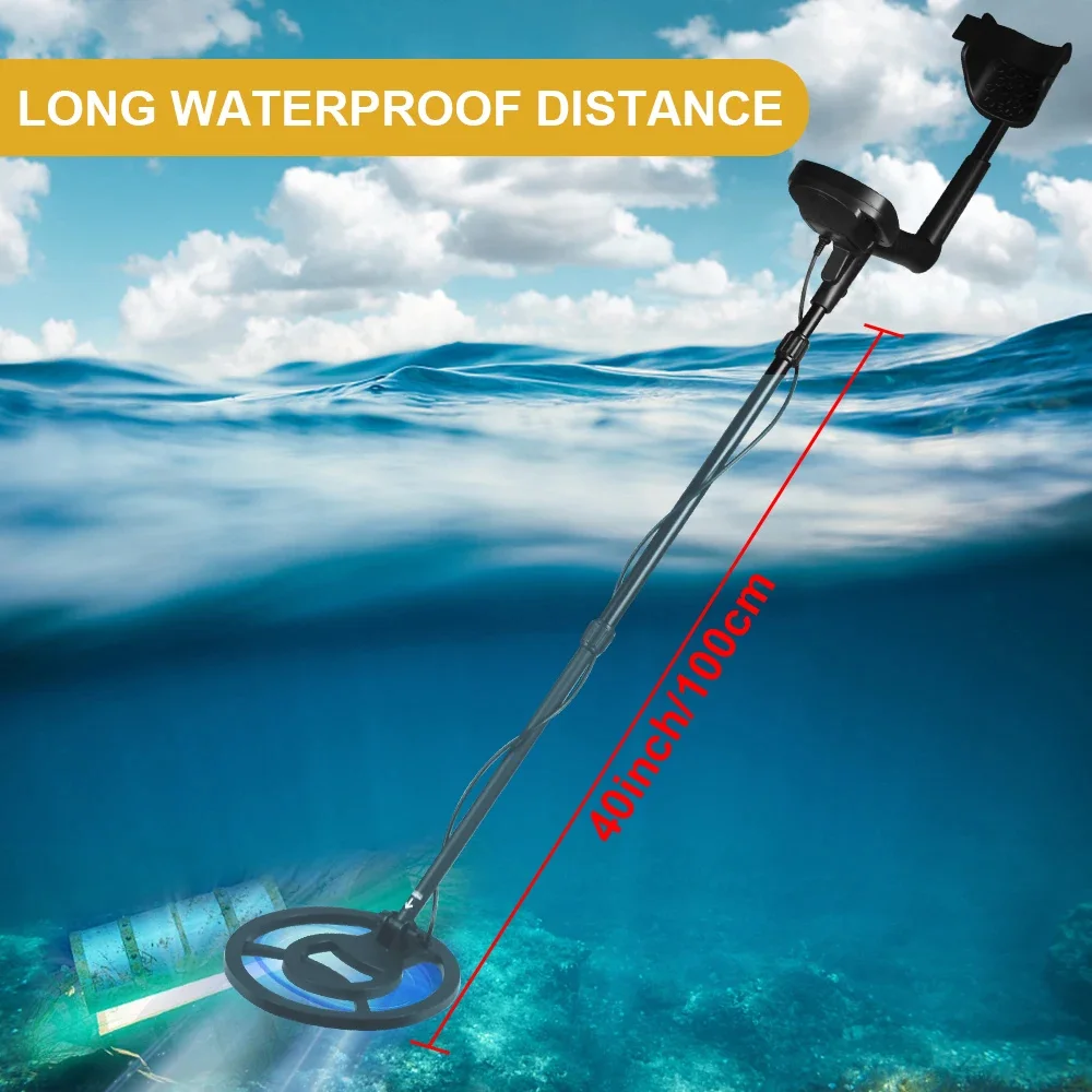 MD830 Metal Detector Underground Depth 2.5m Scanner Search High precision Gold Detector Treasure Hunter Detecting Pinpointer