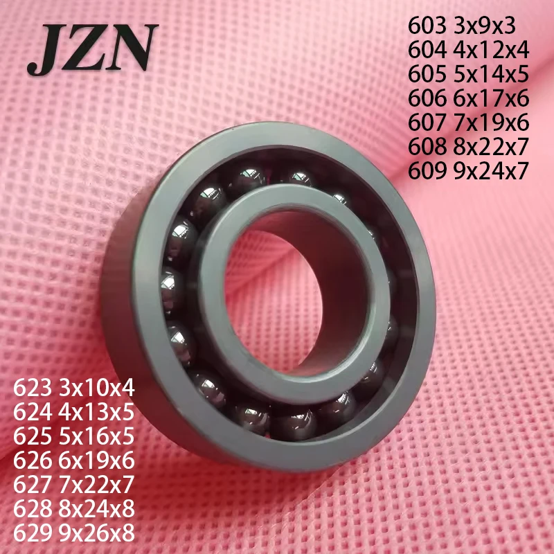 3x9x3mm 603 604 605 606 Silicon nitride full ball ceramic bearing 607 608 609 High precision SI3N4 623 624 625 626 627 628 629