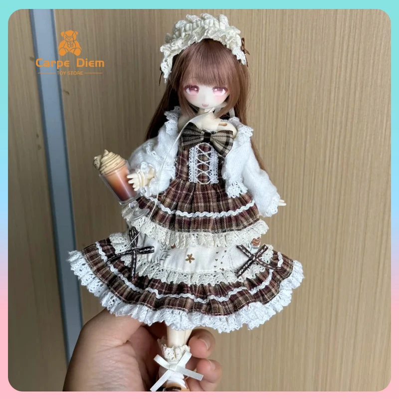 

Original Momomtale Four Seasons Tea Story Series 6 Points Bjd Action Doll Blind Box Figures Collection Ornament Toy Girls Gift