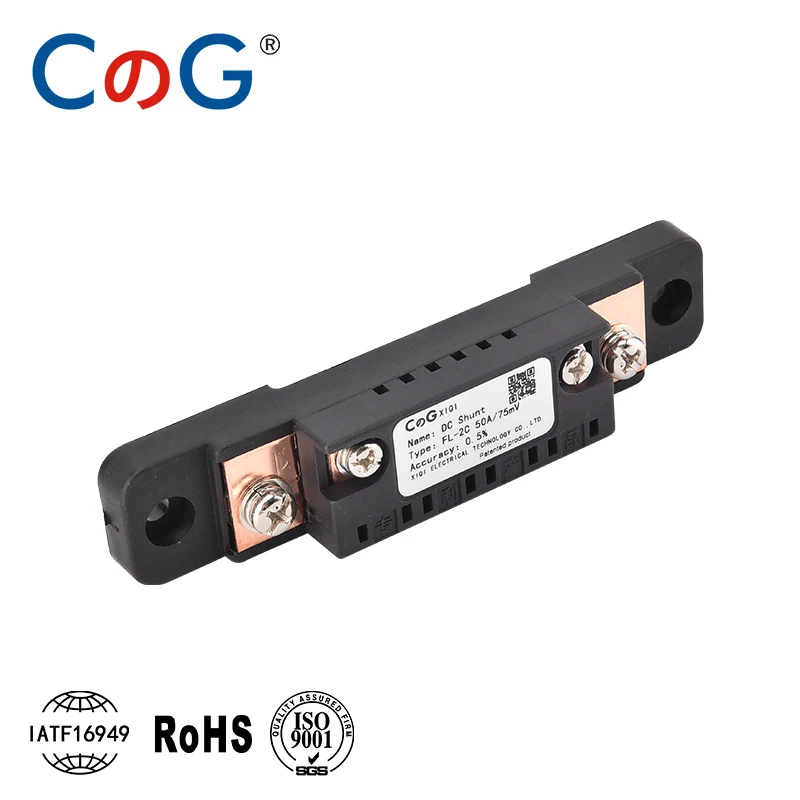 CG FL-2C DC Current Shunt Resistor – 75mV Output, 0.5 Accuracy, 75A Rating, For Digital Ammeter & Voltage Meter Applications