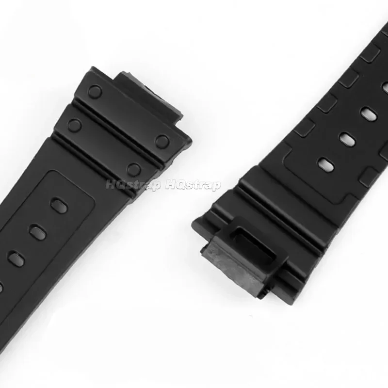 Correa de silicona de 16mm para Casio GW M5610 DW 5600 6900 9052 pulsera de goma PU impermeable pulsera deportiva Universal