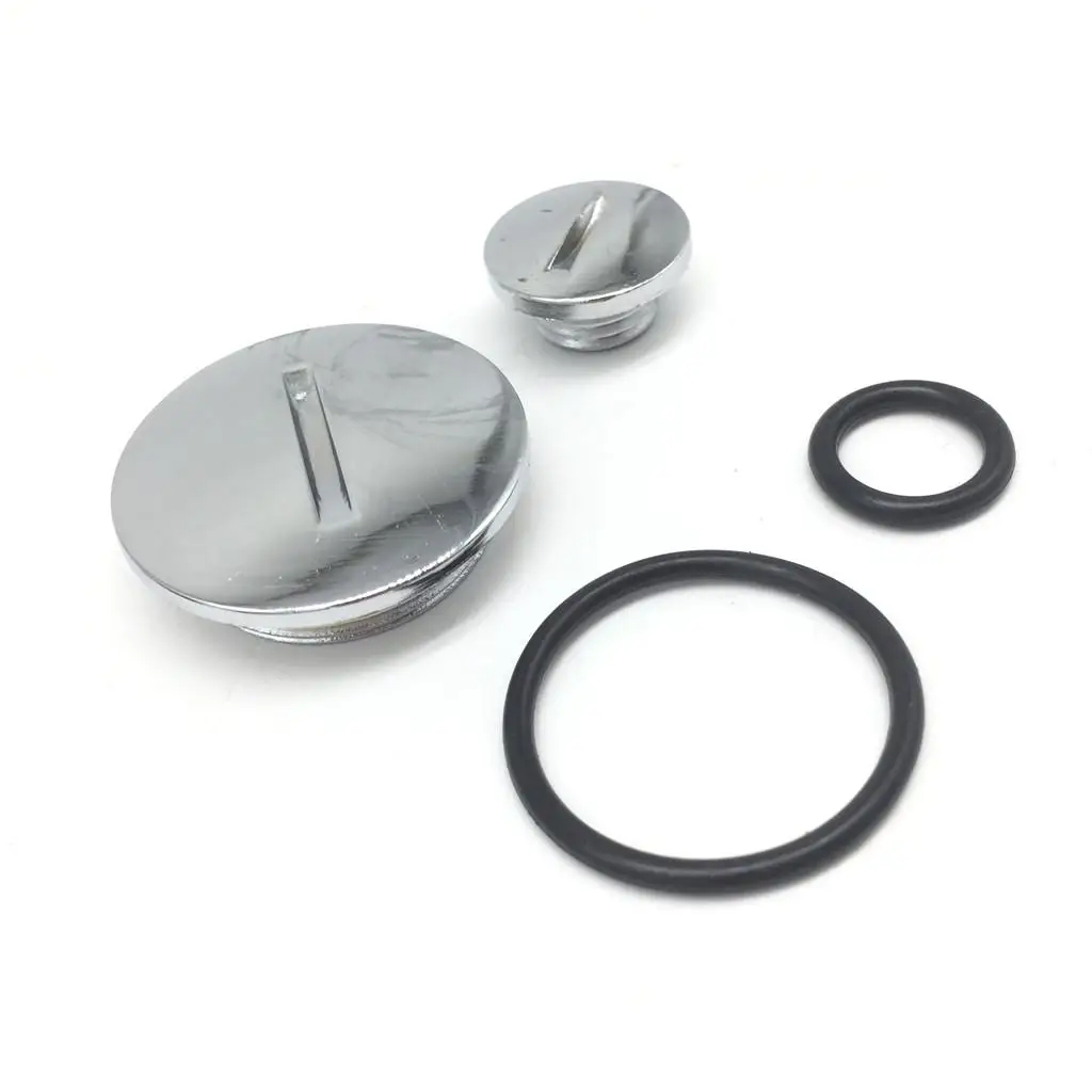 Plastic Engine Bolt Screw Cover Silver Stator Plug Cap Motorcycle Body Frame Parts for 70 90 110 125cc