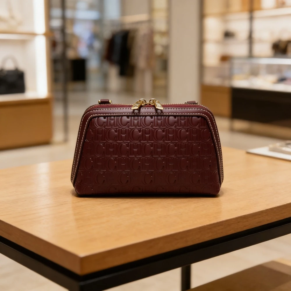 

Fashion High end Women s Small Square Bag Letter Embossed Chain Crossbody Bag Shoulder Underarm Phone Bag