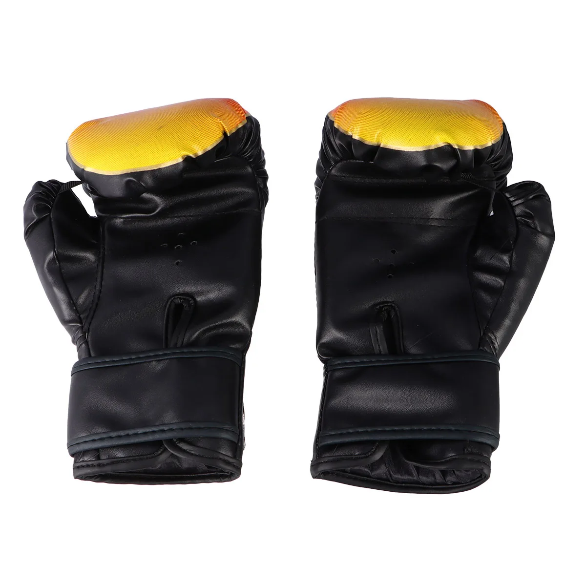 

Flame Pattern PU Boxing Gloves for Training Gloves with Enhanced Absorbency Wear Resistant for Taekwondo Sparring Cardio
