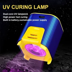MECHANIC L1 Pro UV Curing Lamp for Mobile Phone Repair Intelligent High Power Double Core Fast Curing Repair Light