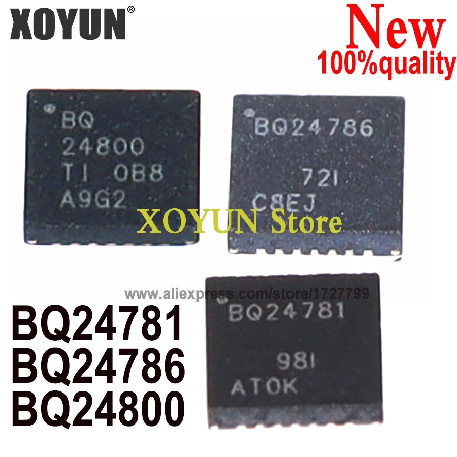 (1piece)100% New BQ24781 BQ24786 BQ24781RUYR BQ24786RUYR BQ24800 BQ24800RUYR QFN-28 Chipset