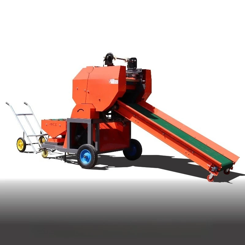 Customized Fully Automatic Silage Round Baler Wrapping Machine For Farm
