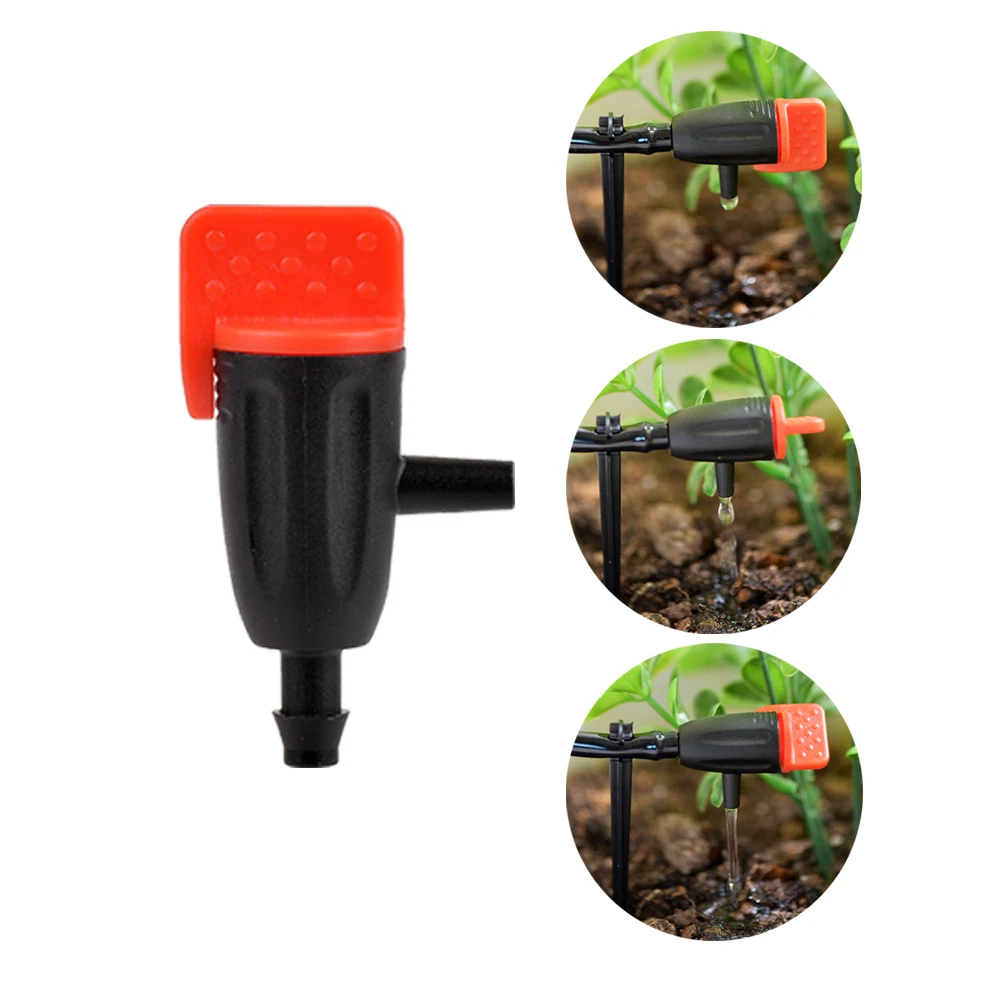 1-40L/H Adjustable Drip Dripper Micro Drip Irrigation Steady Flow Compensating Emitters Garden Greenhouse Plant Bonsai Watering