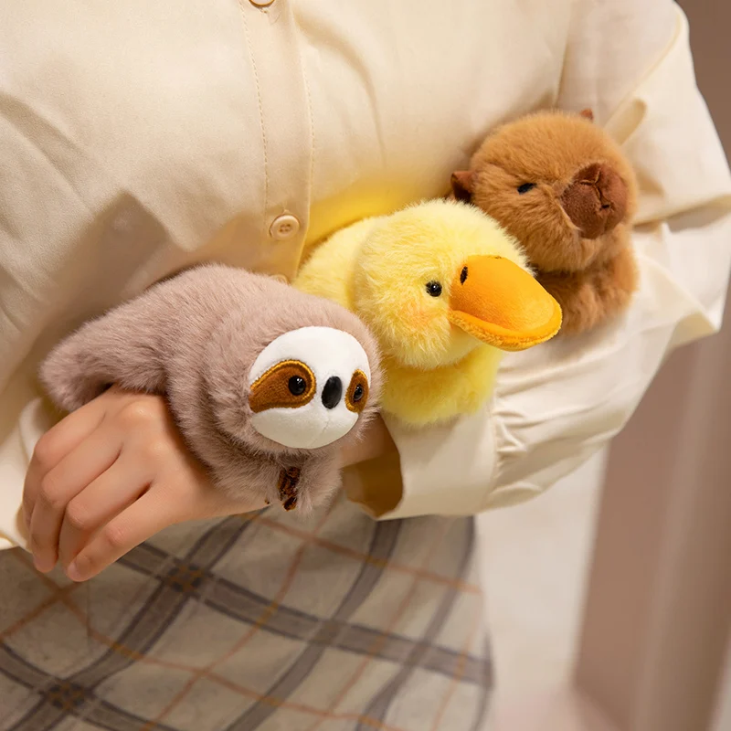 Kawaii الحيوانات ألعاب من نسيج مخملي مغناطيس الثلاجة 14 سنتيمتر 18 سنتيمتر لينة صغيرة محشوة الحصان بطة الضفدع البقرة الثعلب دمية ناعمة الاطفال اللعب هدية عيد ميلاد