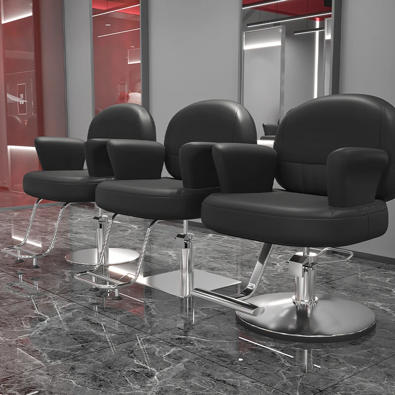 صالون الحلاقة الأصالة كراسي الحلاق الموضة الحديثة بيرم صبغ الشعر كراسي الحلاق الراحة صالون الأثاث سيلا دي باربيرو FYBC