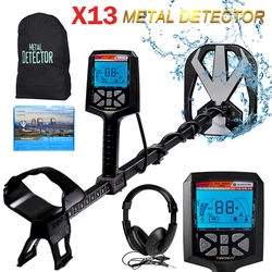 X13 High Accuracy Metal Detector Professional High Sensitivity Pinpointing Gold Detector De Metales Adjustable with Spotlights