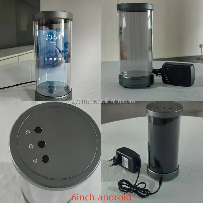 TFL 3D Hologramm Werbung Ausrüstung 360 Holographische Display Hologramm Display Tube