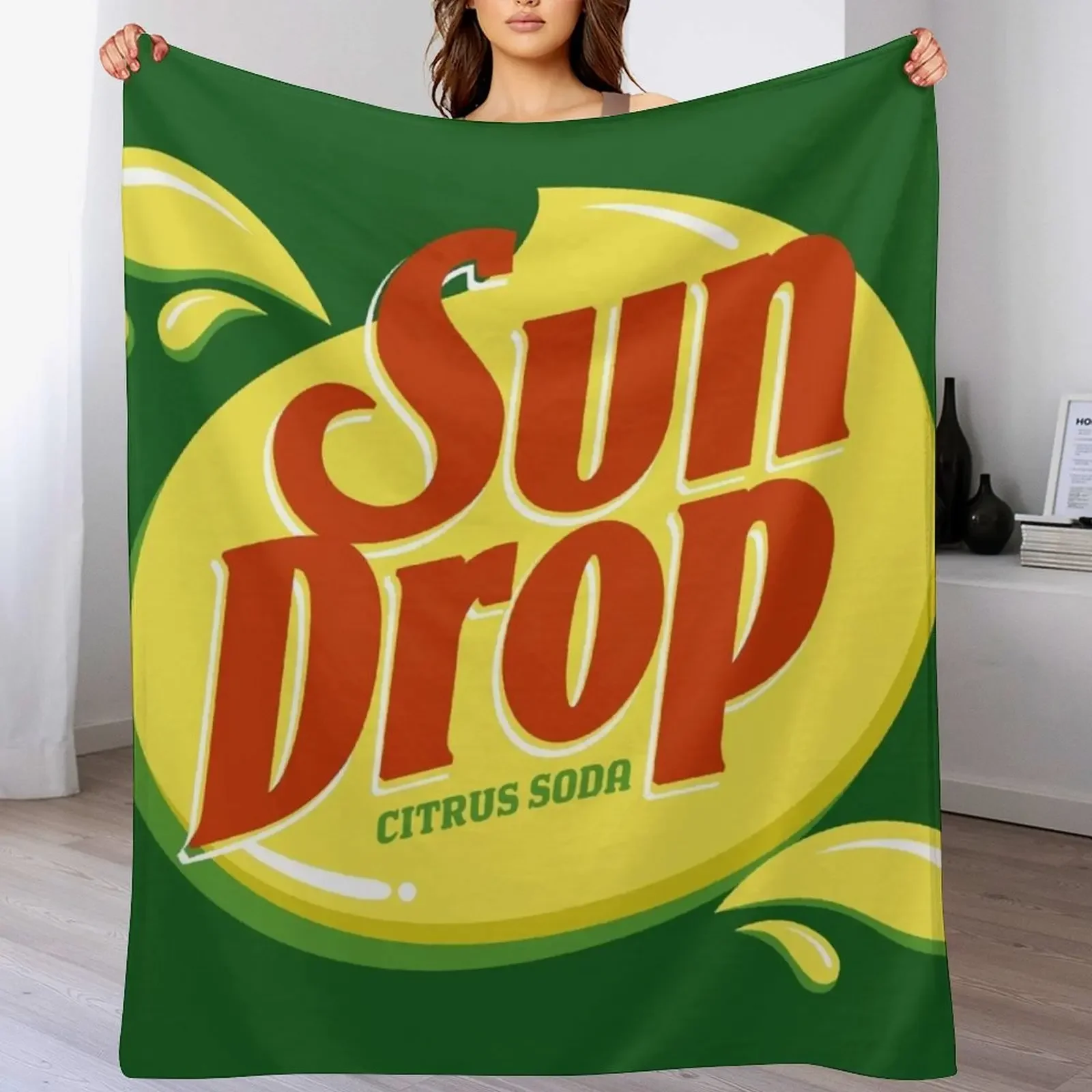 Luv Sun Drop Throw Blanket Loose Nap Blankets