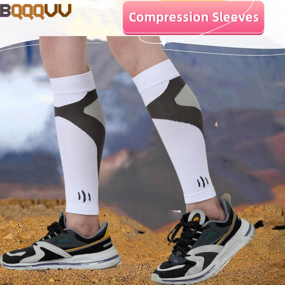 

Calf Compression Sleeves for Men and Women,Knee High Socks,Footless Socks Support, Running Leg Brace for Shin Splints,1Pair