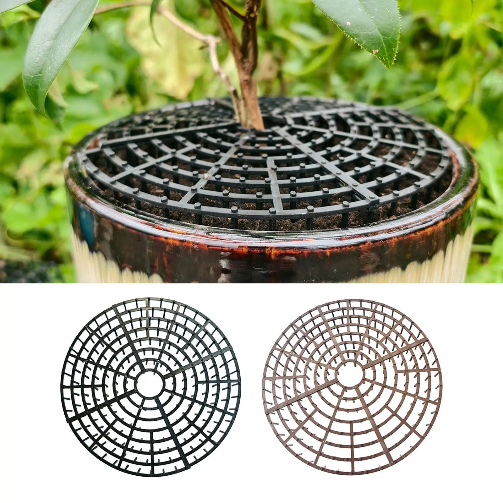 Plant Covers From Animals 4 Pieces 11x1inch Protective Modern Cuttable Plant Protector From Cats Indoor For Outdoor Home