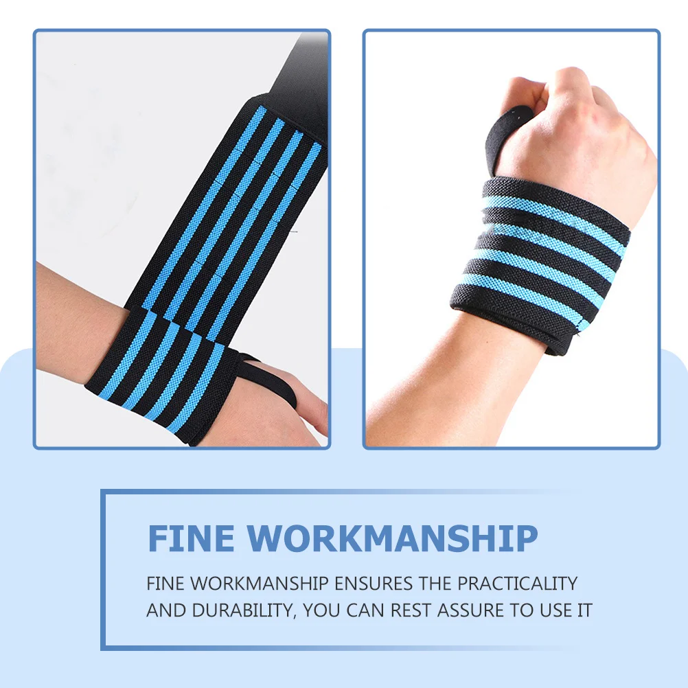 دعم هدفين شريط ضغط مرن لرفع الأثقال الرياضة اللياقة البدنية حماية المعصم براكر المعصم التفاف حامي #1