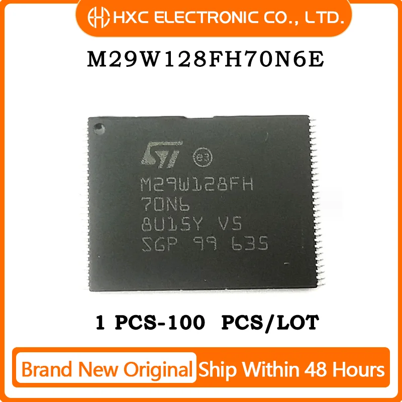

1 шт./10 шт./50 шт./100 шт., M29W128FH70N6E 128FH70N6 TSOP56, новая строчка