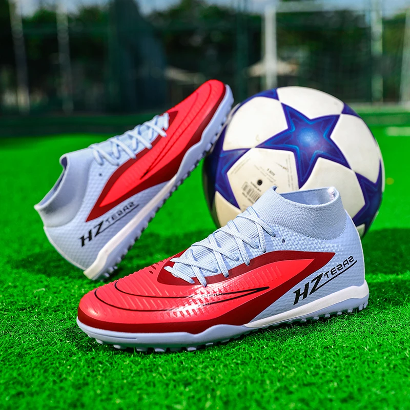 Soccer Cleats for Mens Womens Indoor Turf Soccer Shoes Youth TF Training Football Boots Unisex