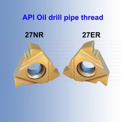 27ER 27NR 4 5 API 382 383 502 503 403 60 ° API tubo di trivellazione petrolifera filettatura CNC inserti in metallo duro 4 api503 4 api502 4 api382 4 api383 5 api403