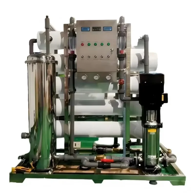 Lanhaiyang Emergency Portable Reverse Osmosis Seawater Desalination Equipment 1 Year Warranty 2000L/Hour 3 kW Power Marine