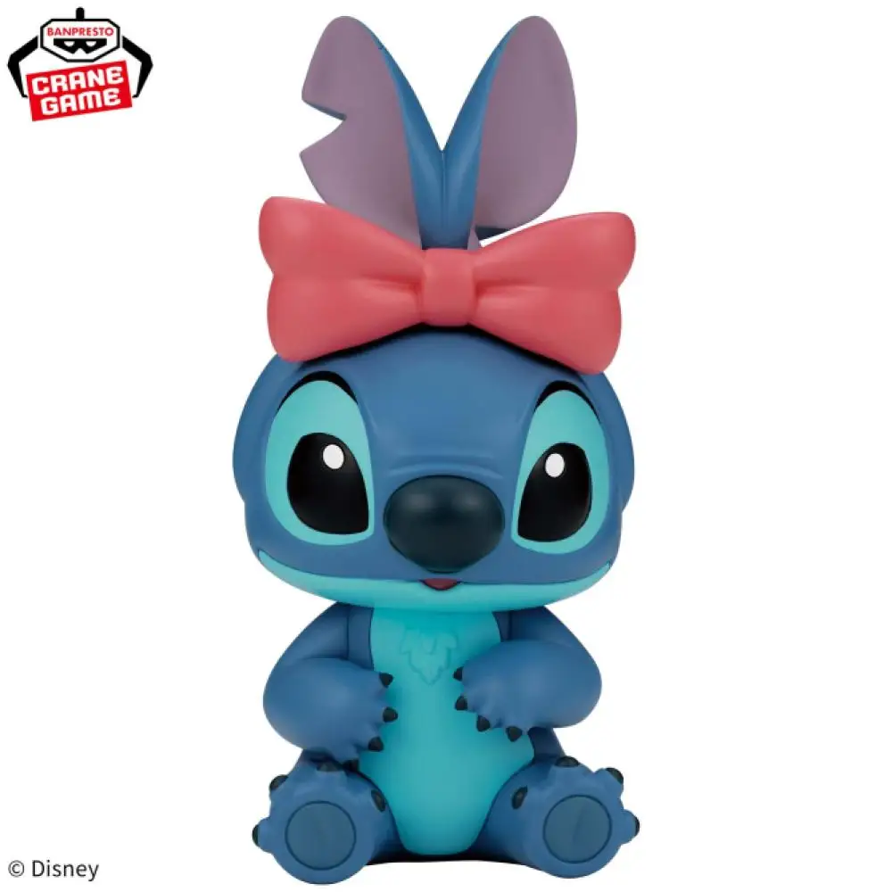 Officially Licensede Banpresto So Fubi Angel Stitch Figure Anime Disney Stitch Crossroad Character Model