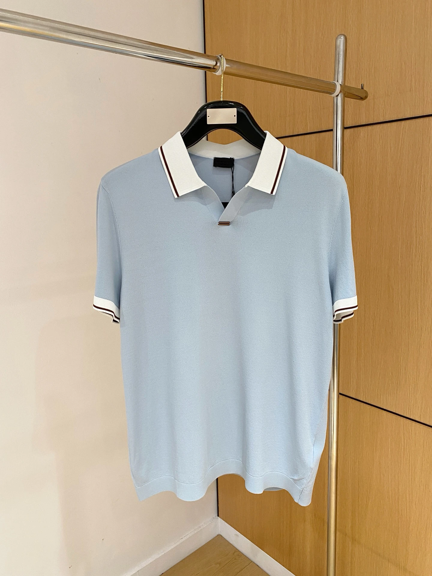 

LigentlemanZZ Knitted Summer Shirt Men's Casual Short Sleeve T-Shirt Fashionable Urban Style Standard Fit Breathable Ant...